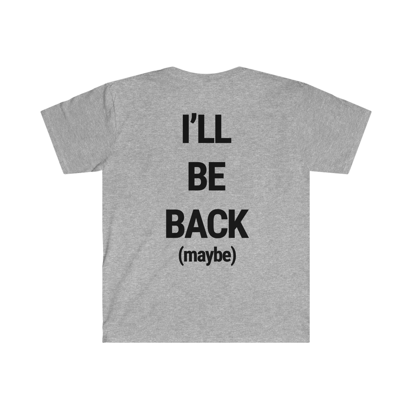 Gilden T-shirt If I'm HERE