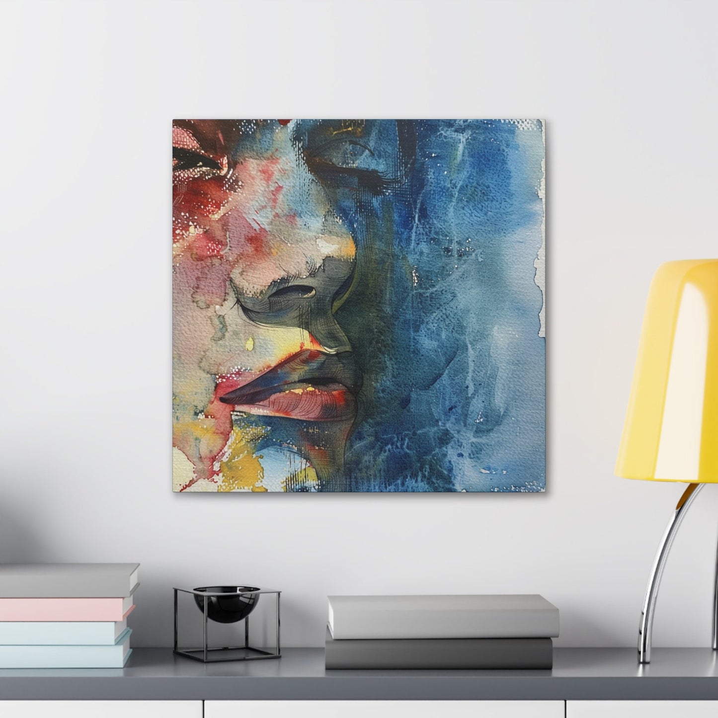 Amazing unique wall art great for the home, apartment, or dorm room. Watercolor girls. Ethereal Prints. Print number 1.