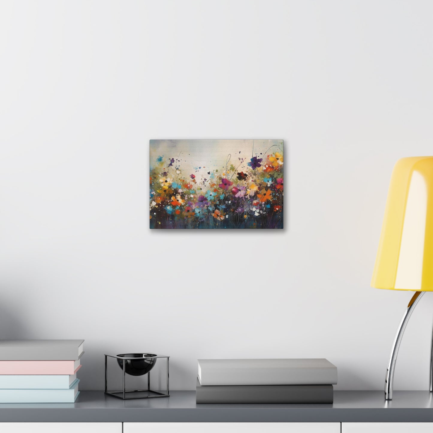 Wildflower Abstract Painting Print