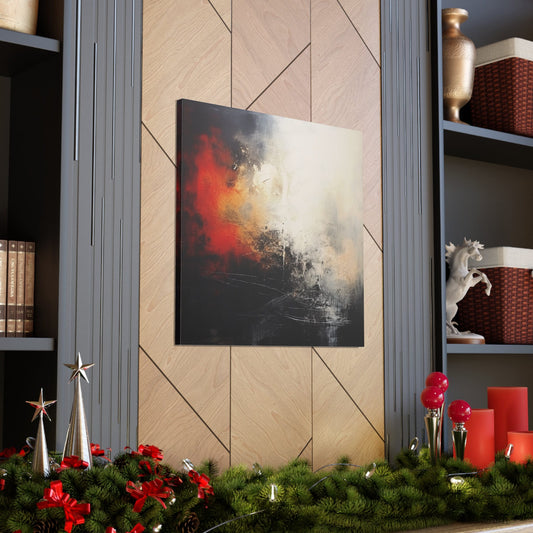 Unique Wall Art for your Home, Apartment or Dorm Room. Abstract print #1 with light and dark colors mixed with red. Awesome painting 4 U.