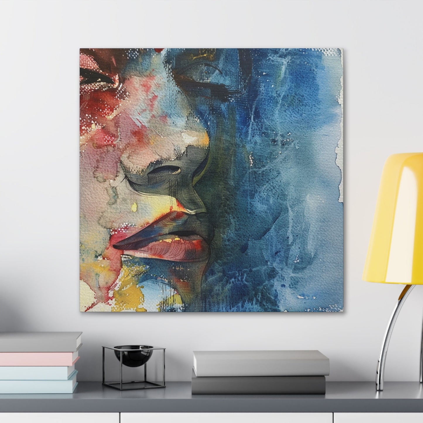 Amazing unique wall art great for the home, apartment, or dorm room. Watercolor girls. Ethereal Prints. Print number 1.