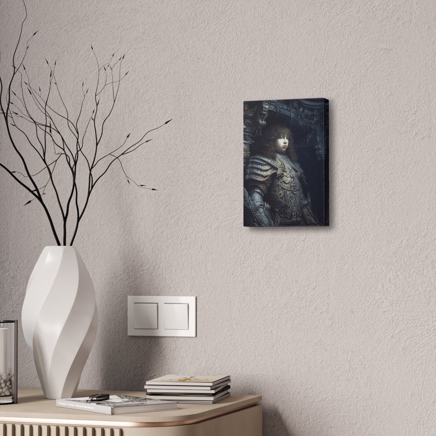 Spooky Version of Sustermans, Portrait of Prince Waldemar Christian of Denmar.  Ai art mixing styles with Giger & other creepy artists.