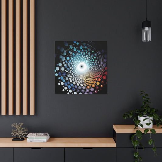 Unique Wall Art for your Home, Apartment or Dorm Room. Abstract Vortex Art, Modern Geometric Wall Art, Contemporary Home Decor.