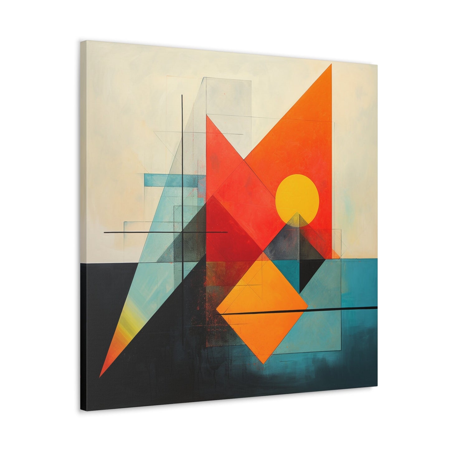 Unique Wall Art for your Home, Apartment or Dorm Room. Abstract Art, Modern Geometric Wall Art, Contemporary Home Decor.