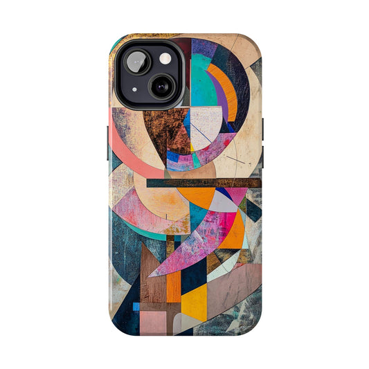 Abstract Art Tough Phone Case - Kybalion Inspired, iPhone, Samsung Galaxy, Protective Cover, Spiritual Design Phone Case