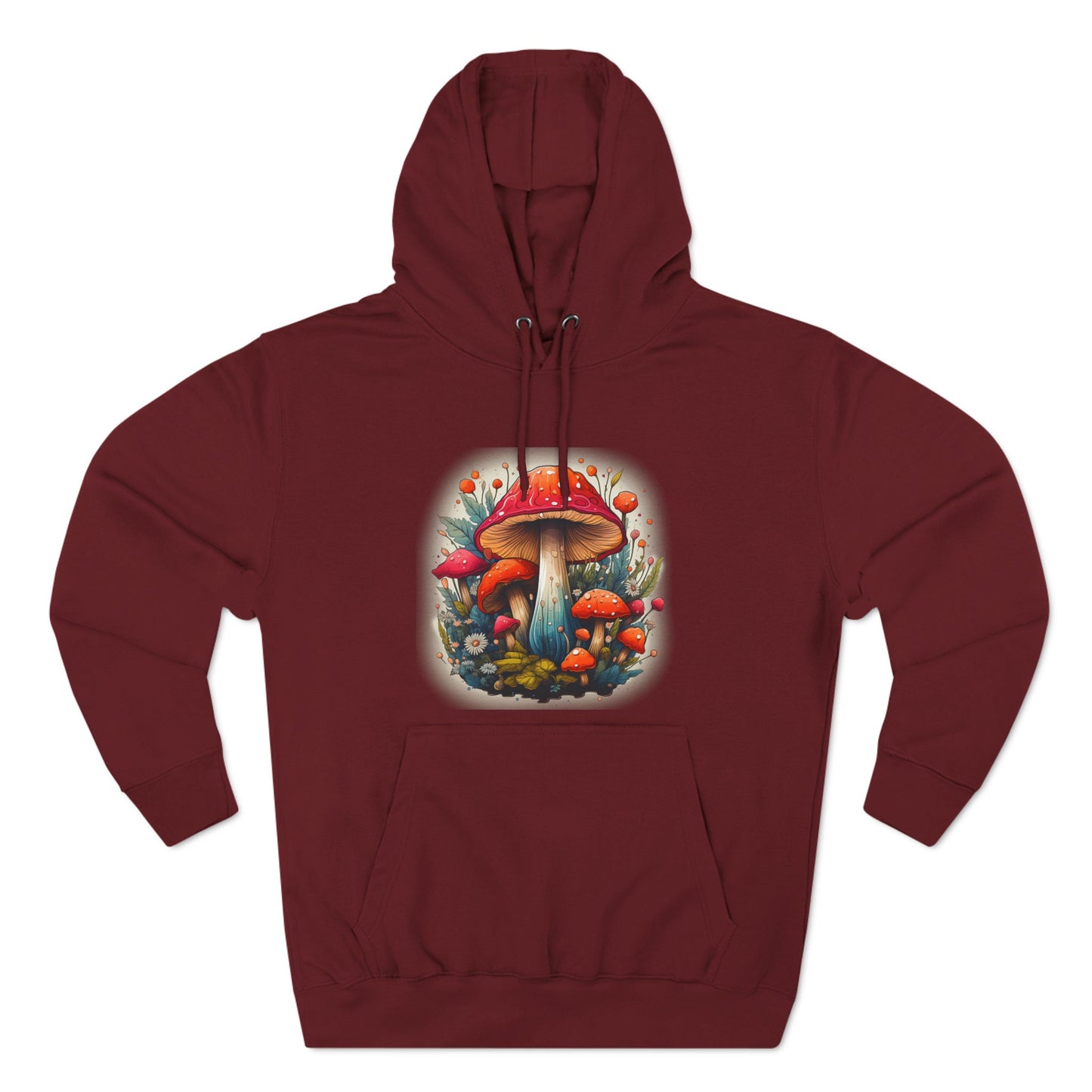 Uniquely Dank Fungus Pullover Hoodie; Let's celebrate everyone's favorite organism! Great gift item for those with discerning taste.