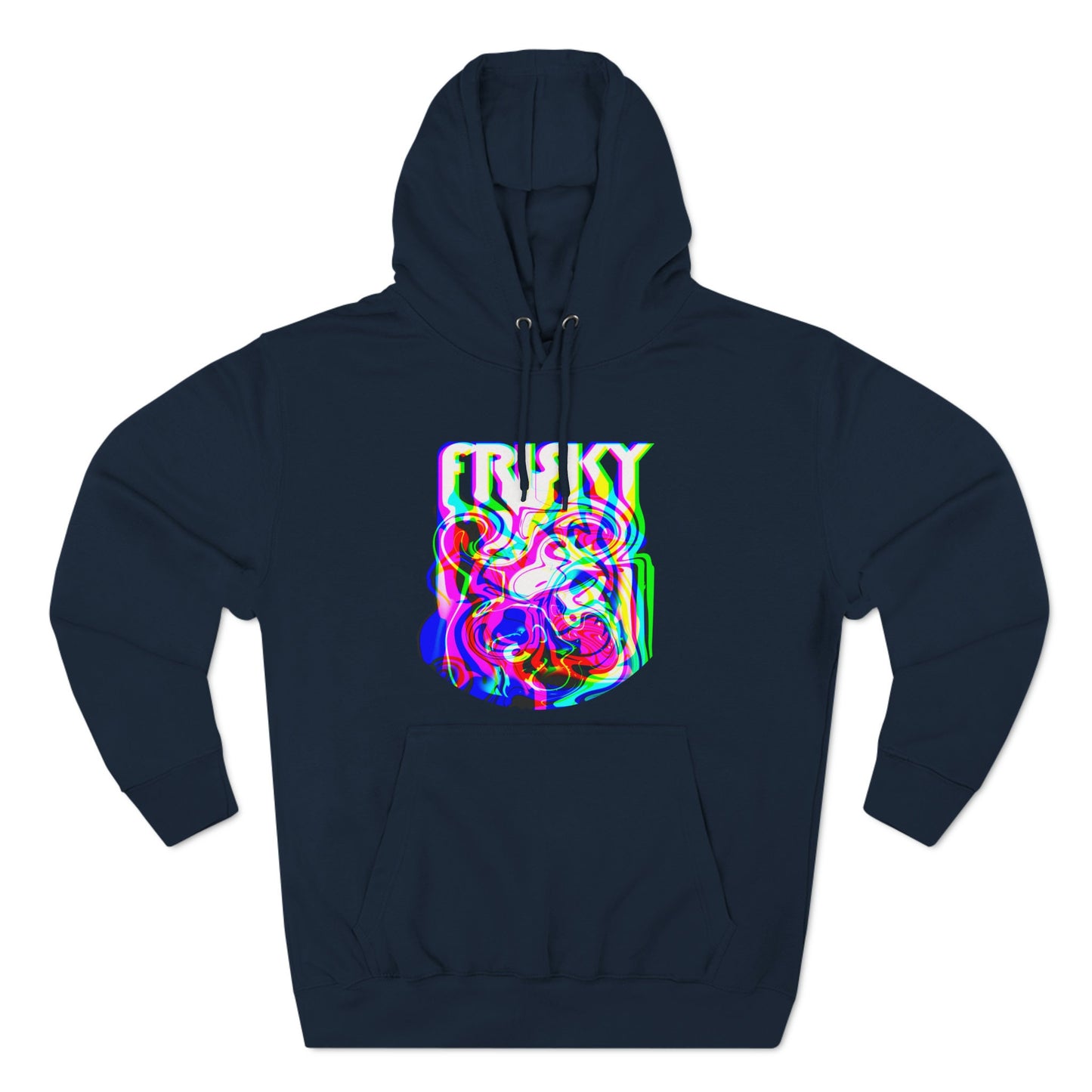 Most amazing sweatshirt ever. Made for FRISKY people who don't care about normal thinking or bland group fashion sense.Stand out in a crowd!