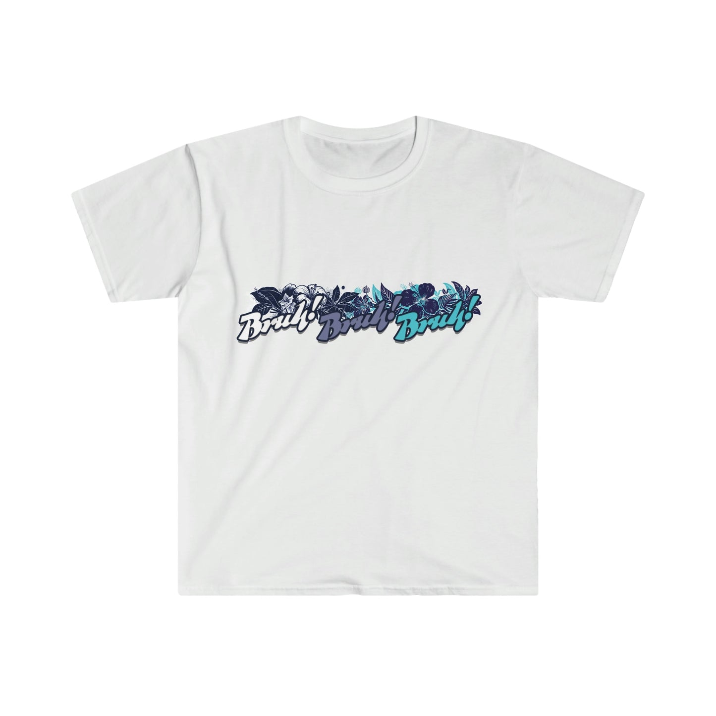 Bruh Surf Style Hibiscus Shirt. Cuz it ain't no fun if the homies can't get Bruh.