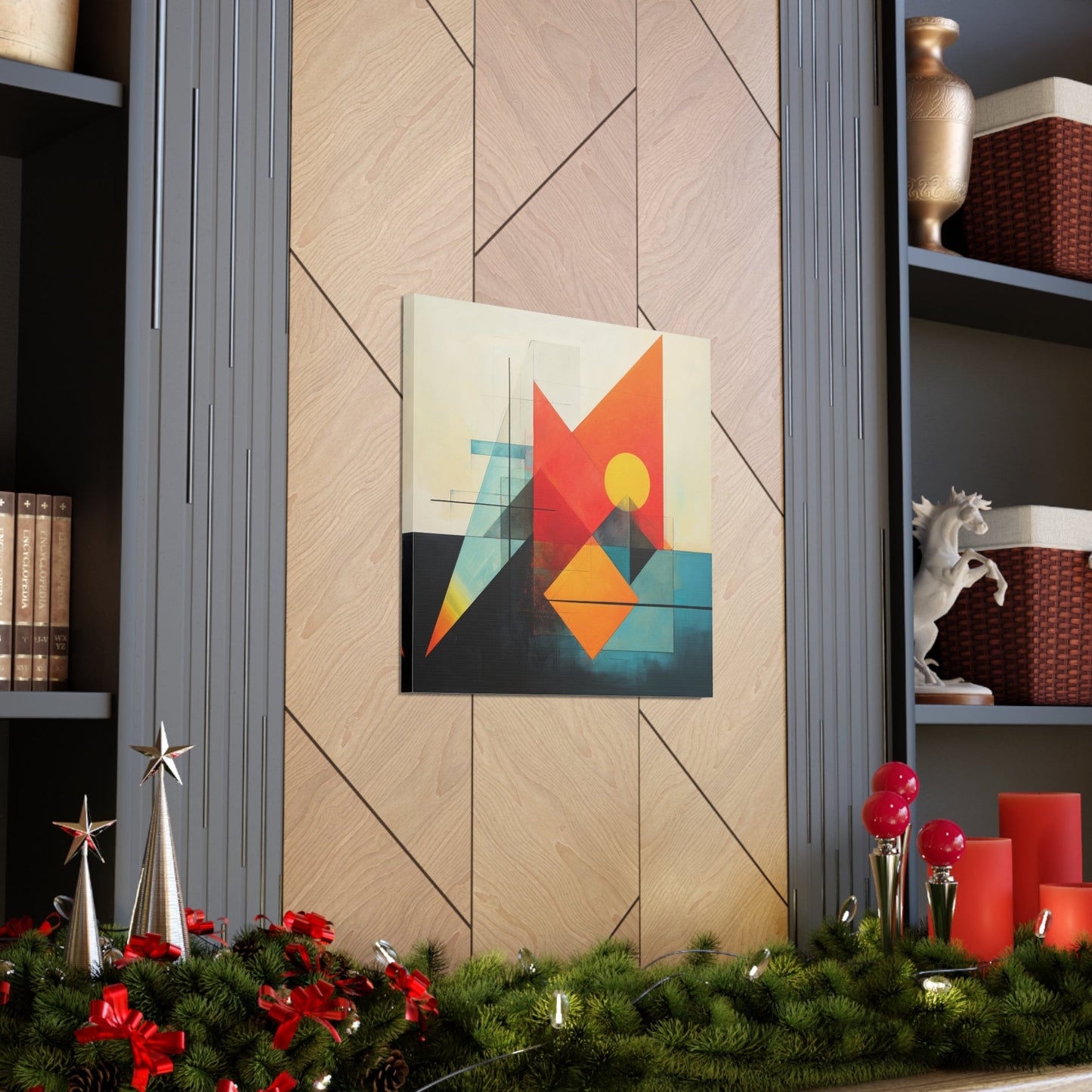 Unique Wall Art for your Home, Apartment or Dorm Room. Abstract Art, Modern Geometric Wall Art, Contemporary Home Decor.