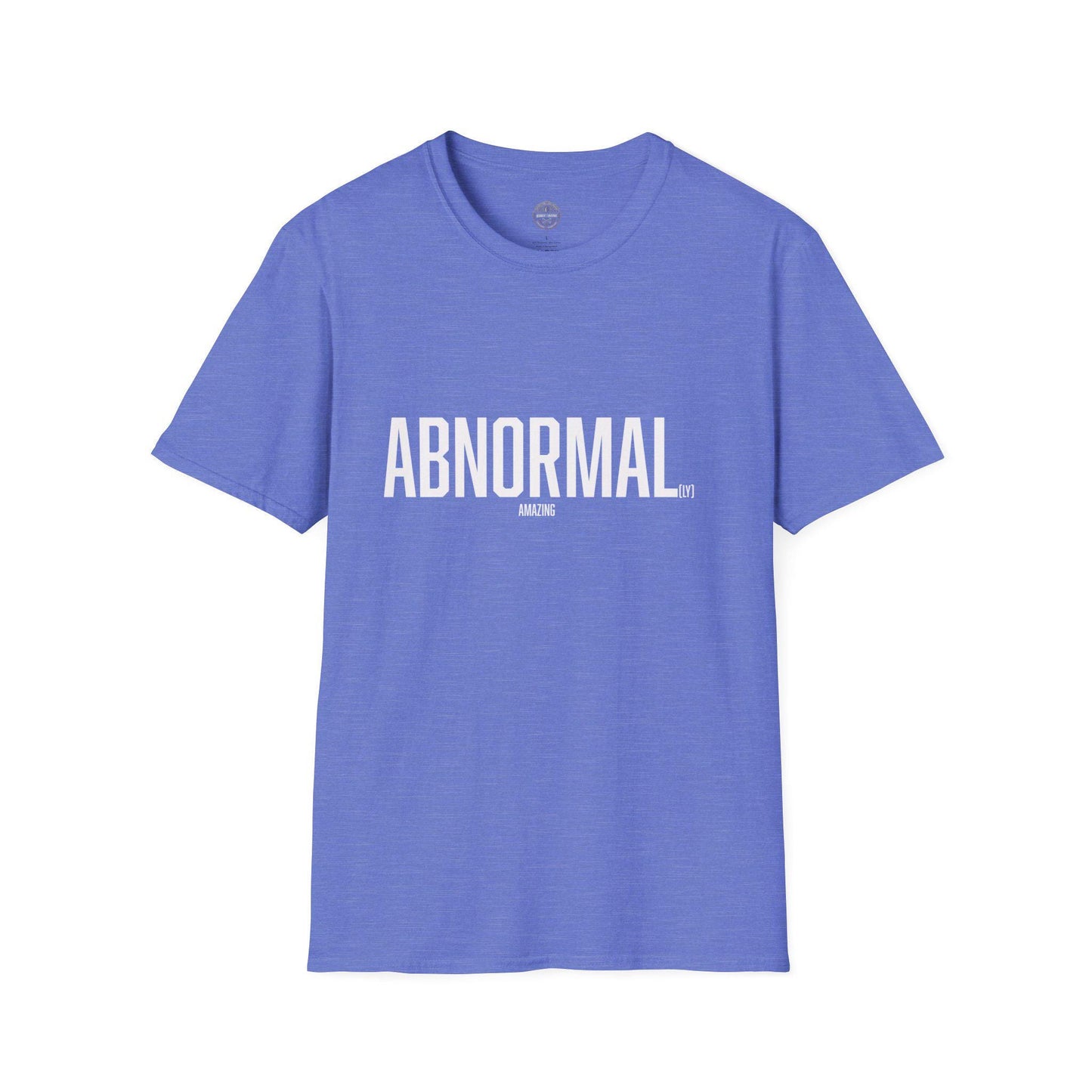 Funny "Abnormal" to "Abnormally Amazing" T-Shirt, Humorous Tee Shirt, Unique Graphic Top, Cool Novelty Apparel, Sarcastic