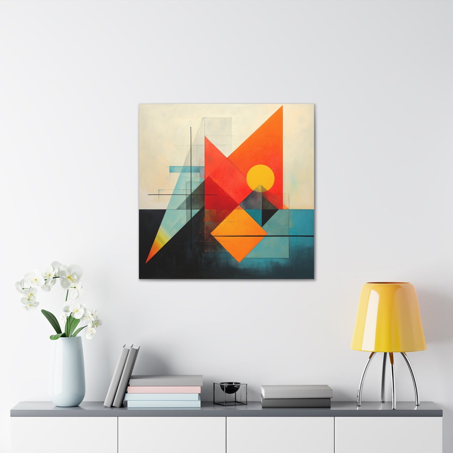 Unique Wall Art for your Home, Apartment or Dorm Room. Abstract Art, Modern Geometric Wall Art, Contemporary Home Decor.