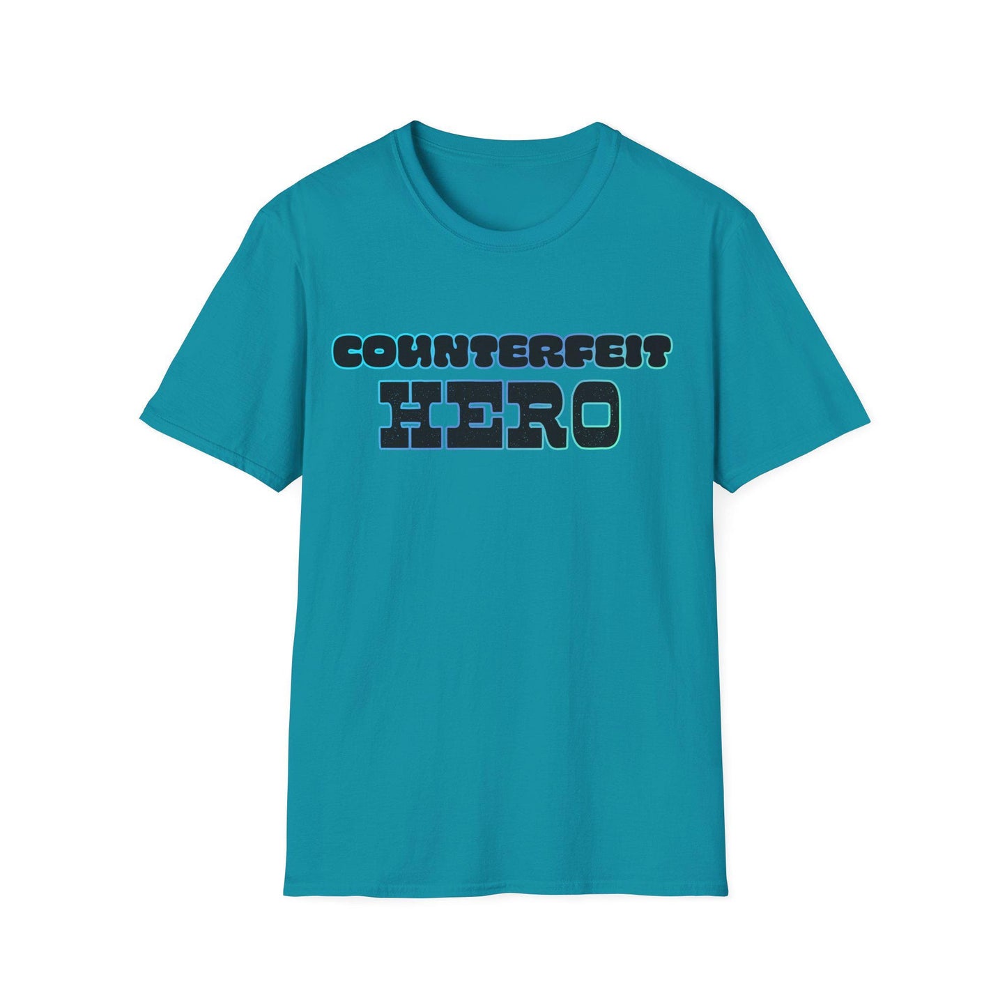 Counterfeit Hero Unisex T-Shirt, Graphic Tee, Softstyle Shirt, humble humility, Top, Men's Women's Clothing