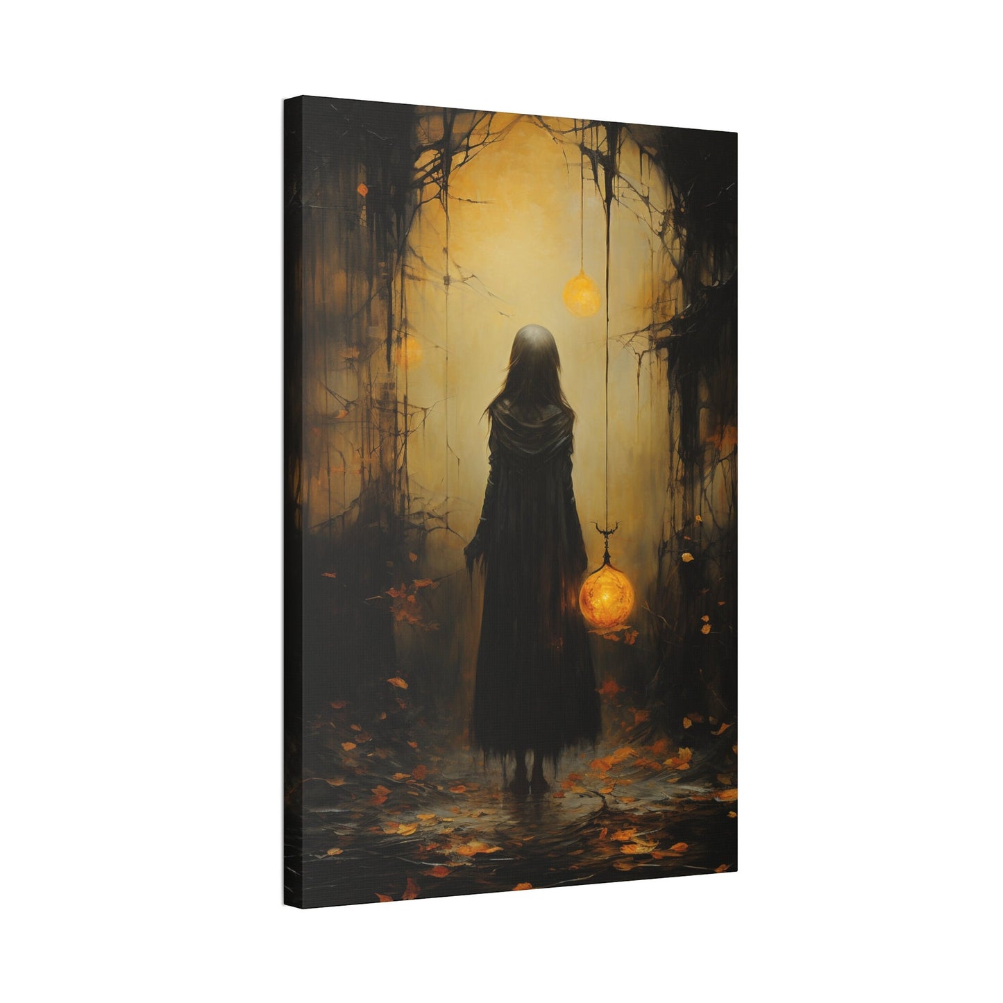 Unique Wall Art for your Home, Apartment, Dorm Room. Surreal Art of a Girl in the Dark Woods | no.1. Imperfect and Beautiful.