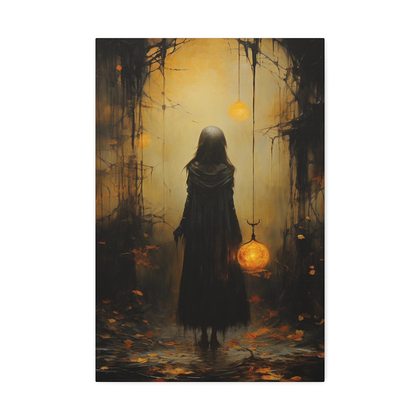 Unique Wall Art for your Home, Apartment, Dorm Room. Surreal Art of a Girl in the Dark Woods | no.1. Imperfect and Beautiful.