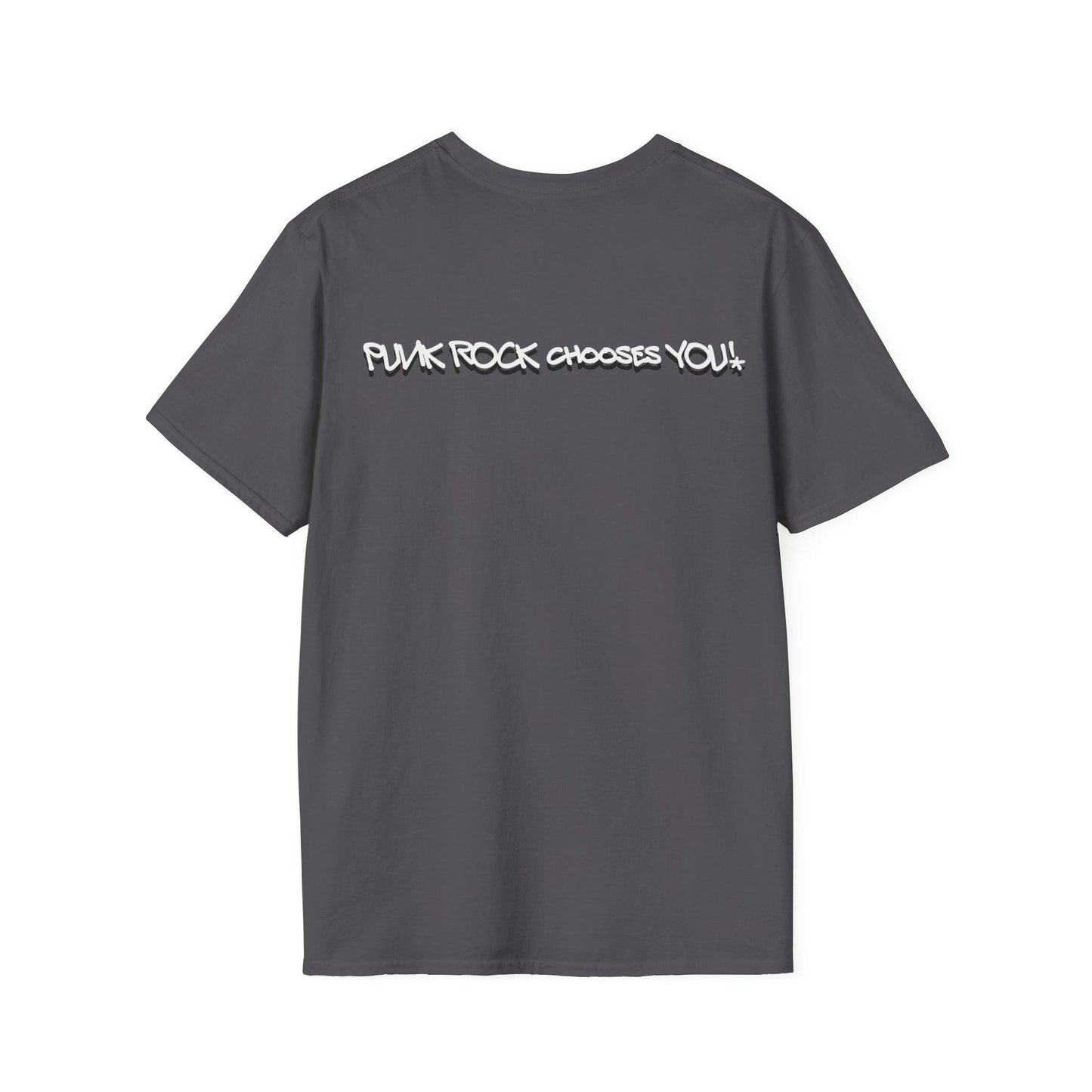 Punk Rock Quote T-Shirt, Music Lover Gift, Graphic Tee, Alternative Clothing, Gift, "you don't choose punk rock, punk rock chooses you!"