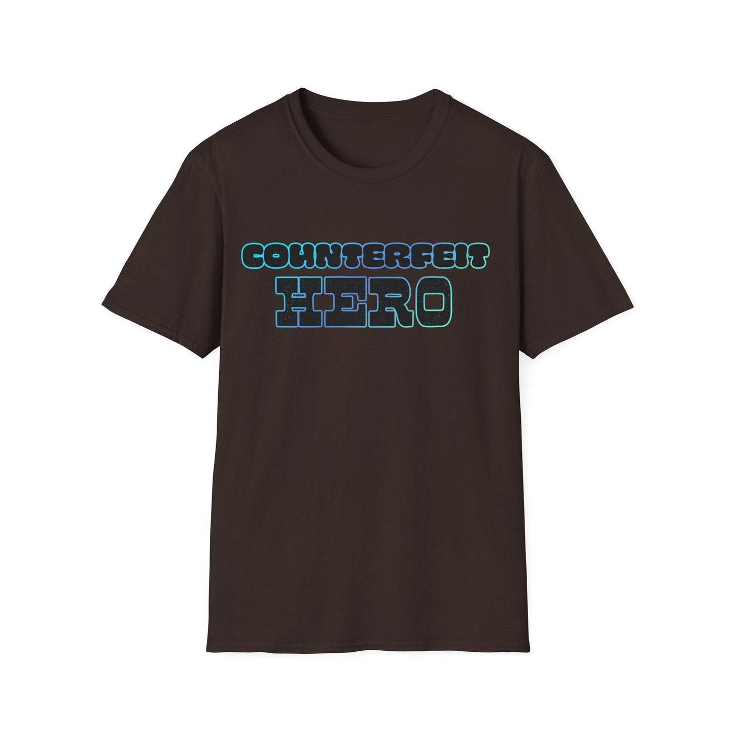 Counterfeit Hero Unisex T-Shirt, Graphic Tee, Softstyle Shirt, humble humility, Top, Men's Women's Clothing