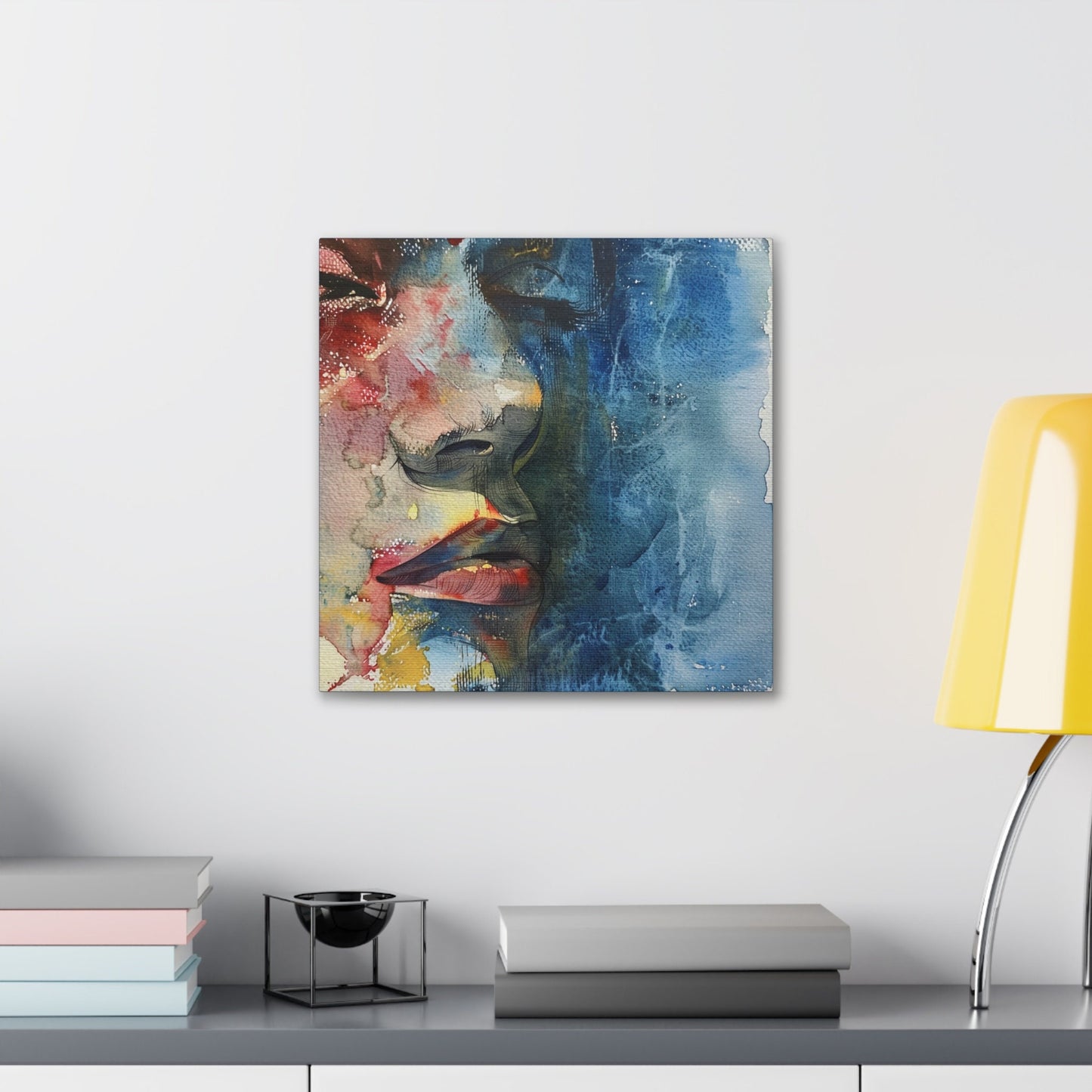Amazing unique wall art great for the home, apartment, or dorm room. Watercolor girls. Ethereal Prints. Print number 1.