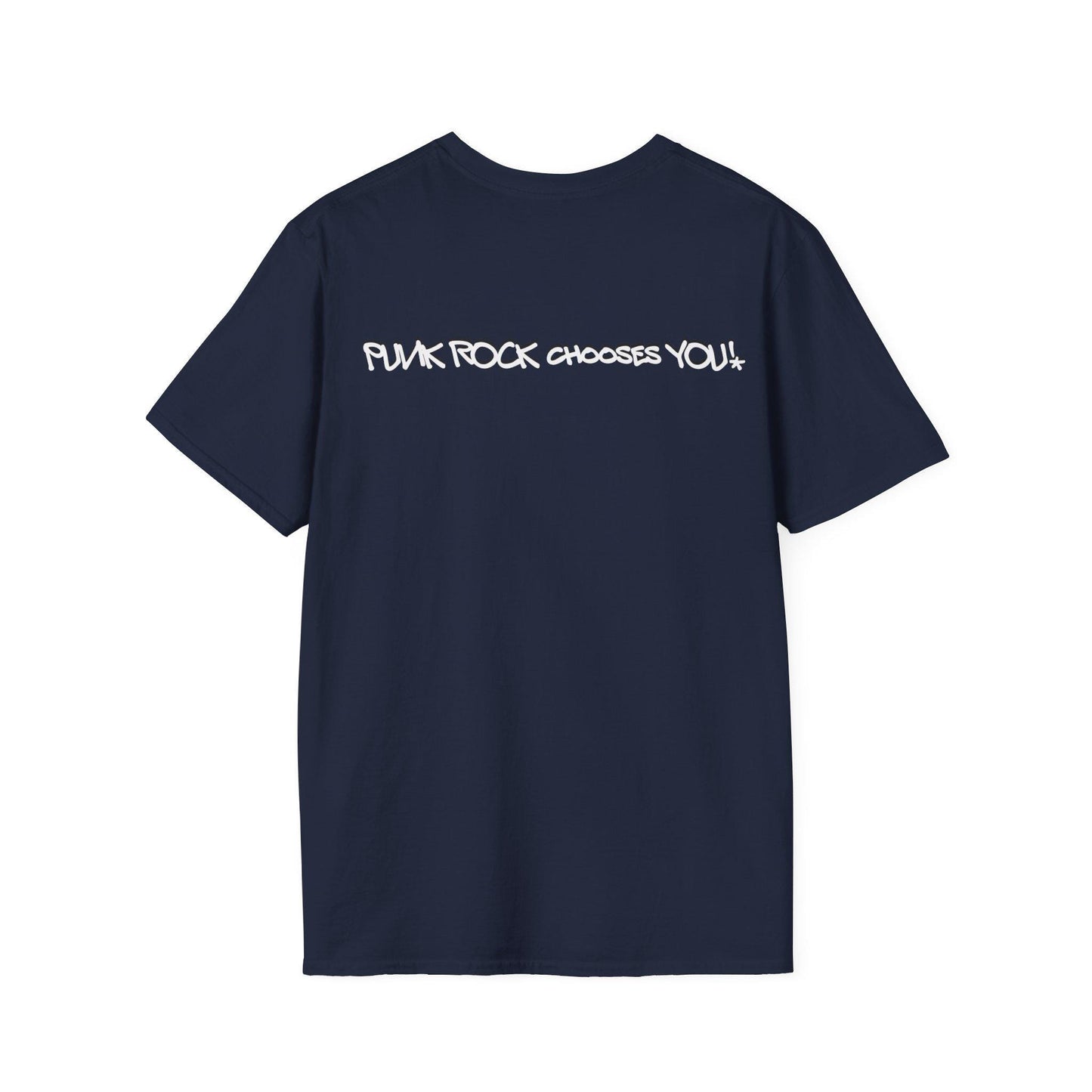 Punk Rock Quote T-Shirt, Music Lover Gift, Graphic Tee, Alternative Clothing, Gift, "you don't choose punk rock, punk rock chooses you!"
