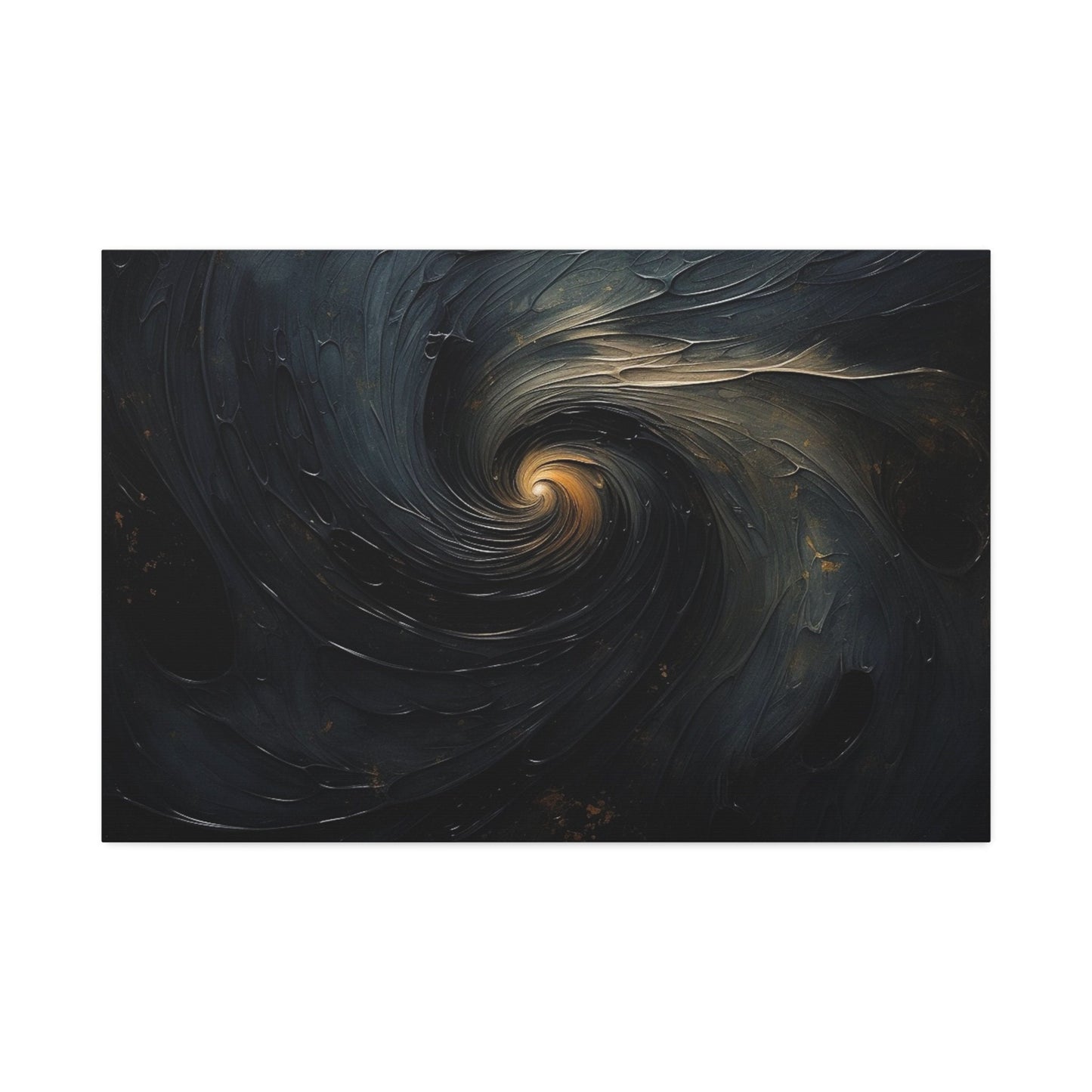 Unique wall art for college apartments or new homes | Abstract art showing the flow of darkness generating light | Ai Wall Art