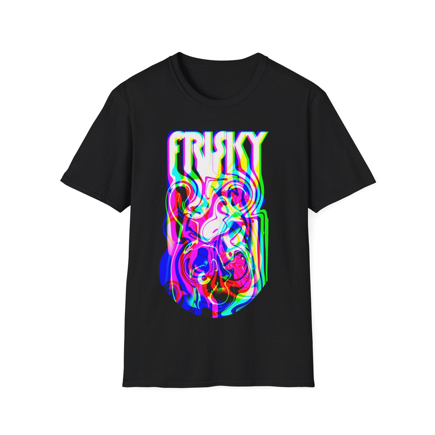 Most amazing t-shirt ever. Tee made for FRISKY people who don't care about normal thinking or bland group fashion sense.Stand out in a crowd