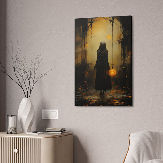 Unique Wall Art for your Home, Apartment, Dorm Room. Surreal Art of a Girl in the Dark Woods | no.1. Imperfect and Beautiful.