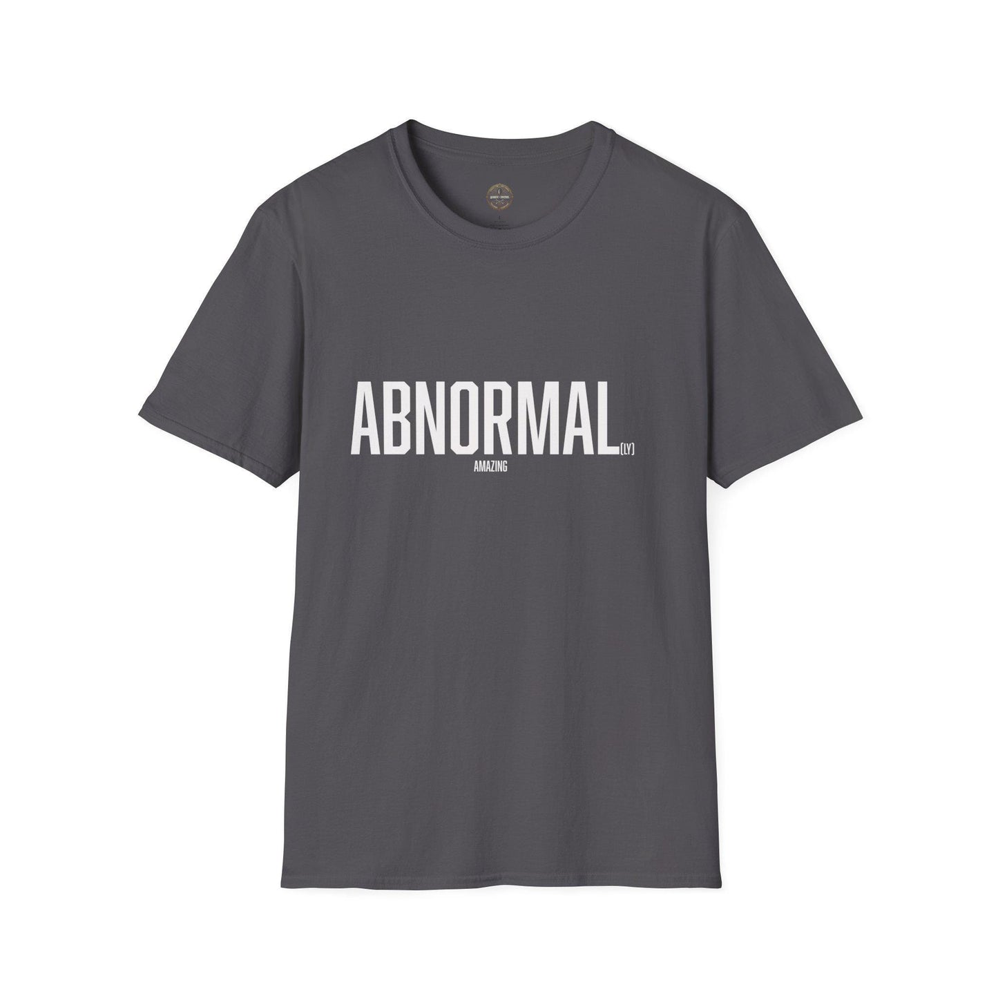 Funny "Abnormal" to "Abnormally Amazing" T-Shirt, Humorous Tee Shirt, Unique Graphic Top, Cool Novelty Apparel, Sarcastic