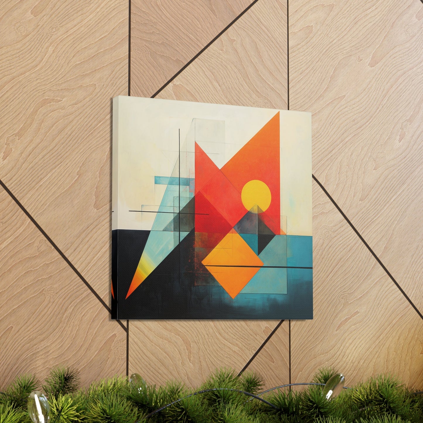 Unique Wall Art for your Home, Apartment or Dorm Room. Abstract Art, Modern Geometric Wall Art, Contemporary Home Decor.