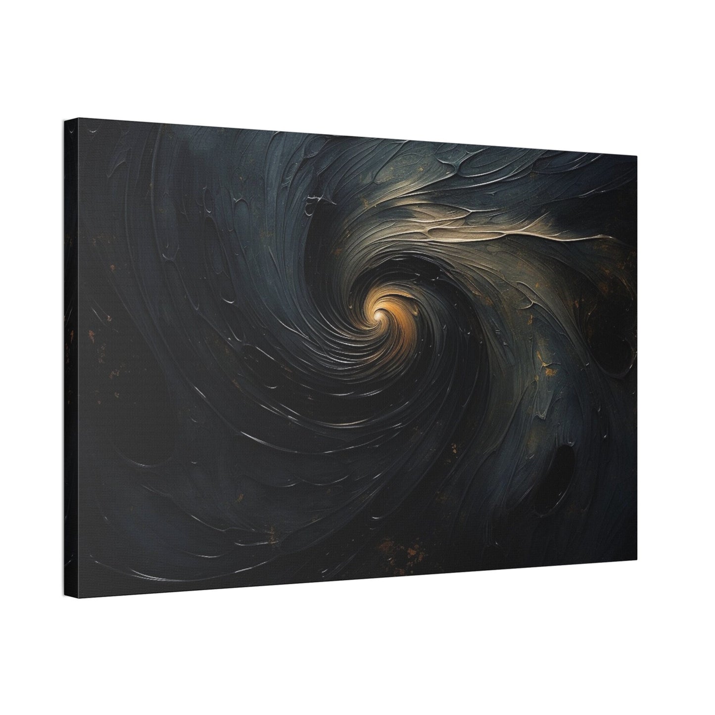 Unique wall art for college apartments or new homes | Abstract art showing the flow of darkness generating light | Ai Wall Art