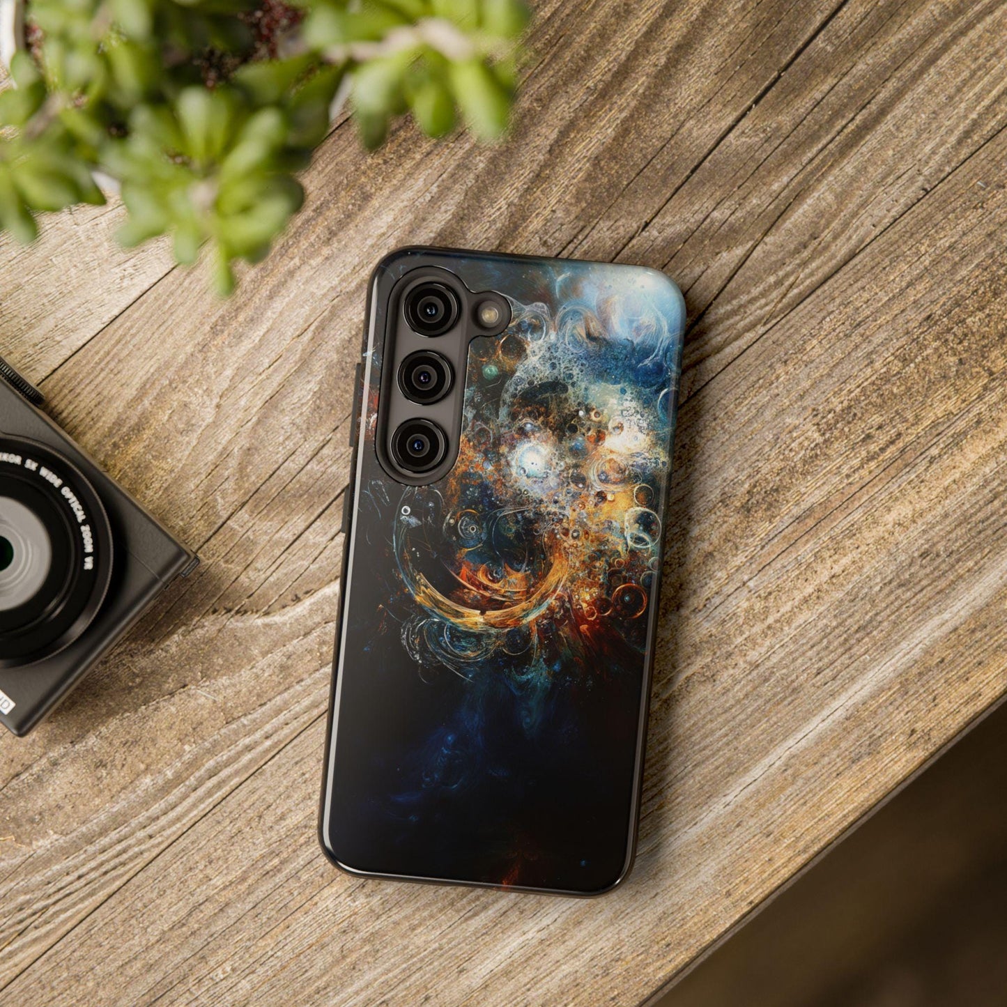 2: Abstract Art Tough Phone Case - Kybalion Inspired, iPhone, Samsung Galaxy, Protective Cover, Spiritual Design Phone Case