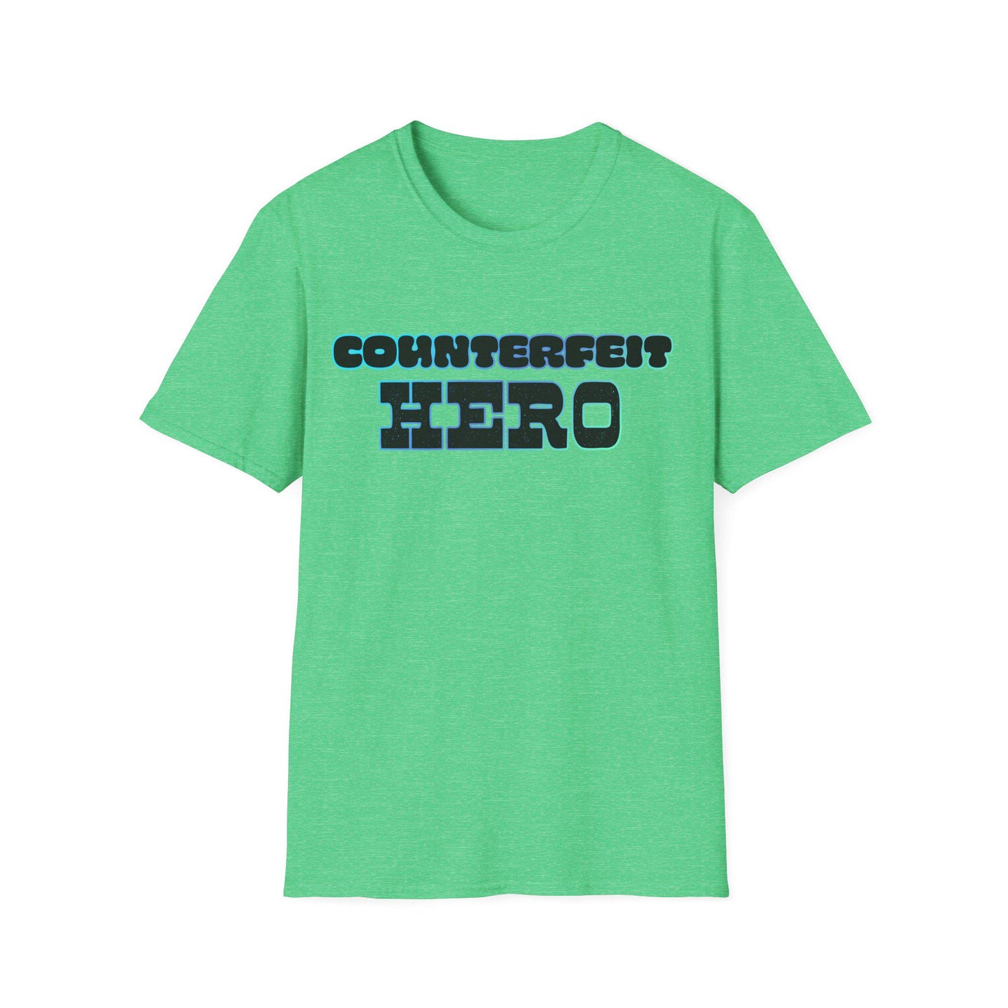 Counterfeit Hero Unisex T-Shirt, Graphic Tee, Softstyle Shirt, humble humility, Top, Men's Women's Clothing