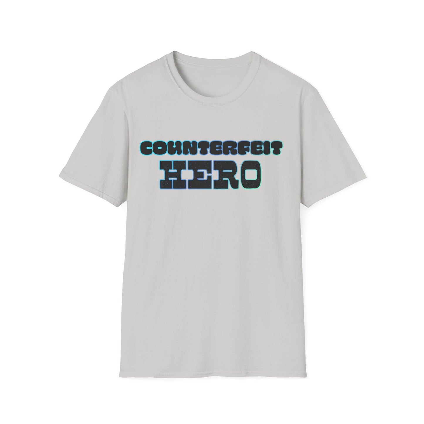 Counterfeit Hero Unisex T-Shirt, Graphic Tee, Softstyle Shirt, humble humility, Top, Men's Women's Clothing