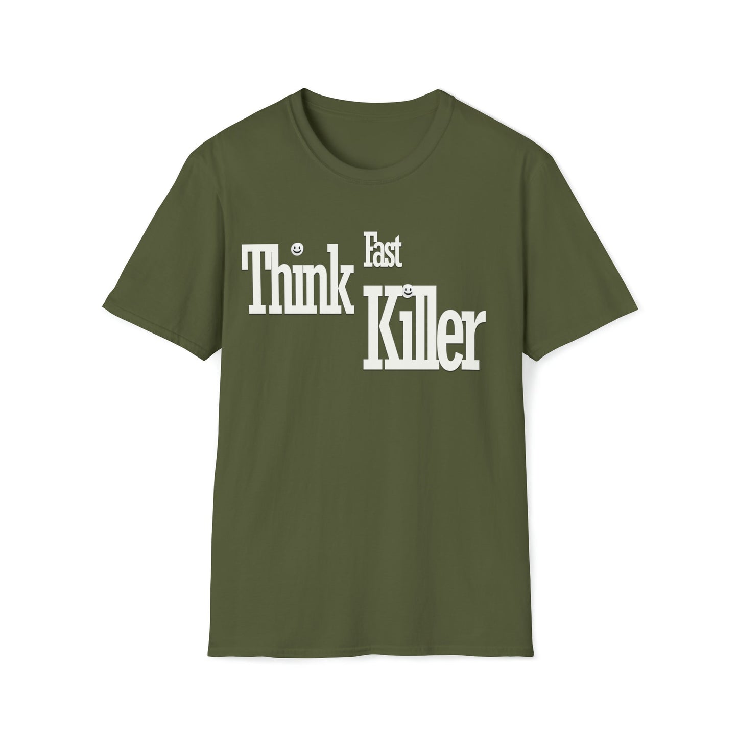 Think Fast Killer t-shirt; If you know the band you know the band
