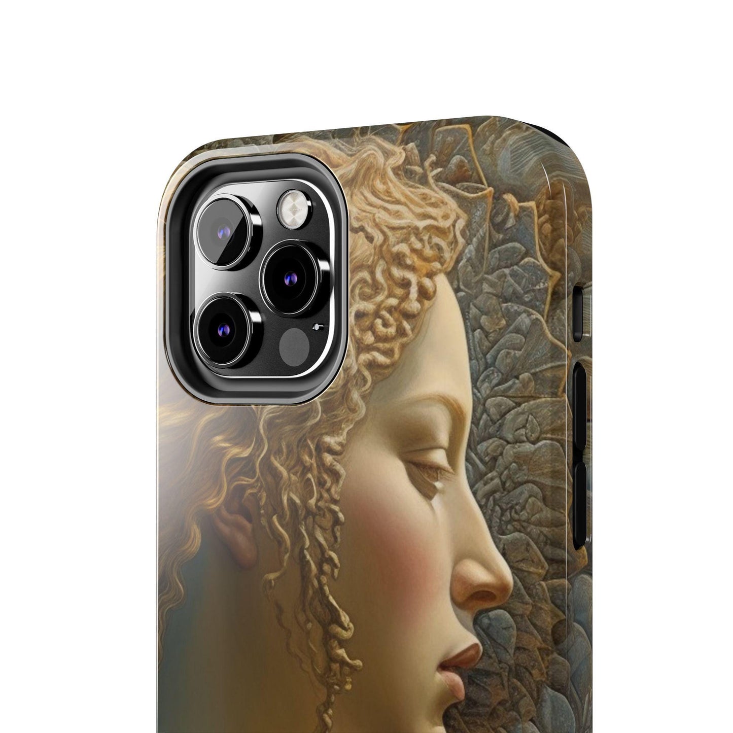 Reimagined Birth of Venus Profile Painting by Botticelli Samsung Galaxy or iPhone Tough Case | Ai Art