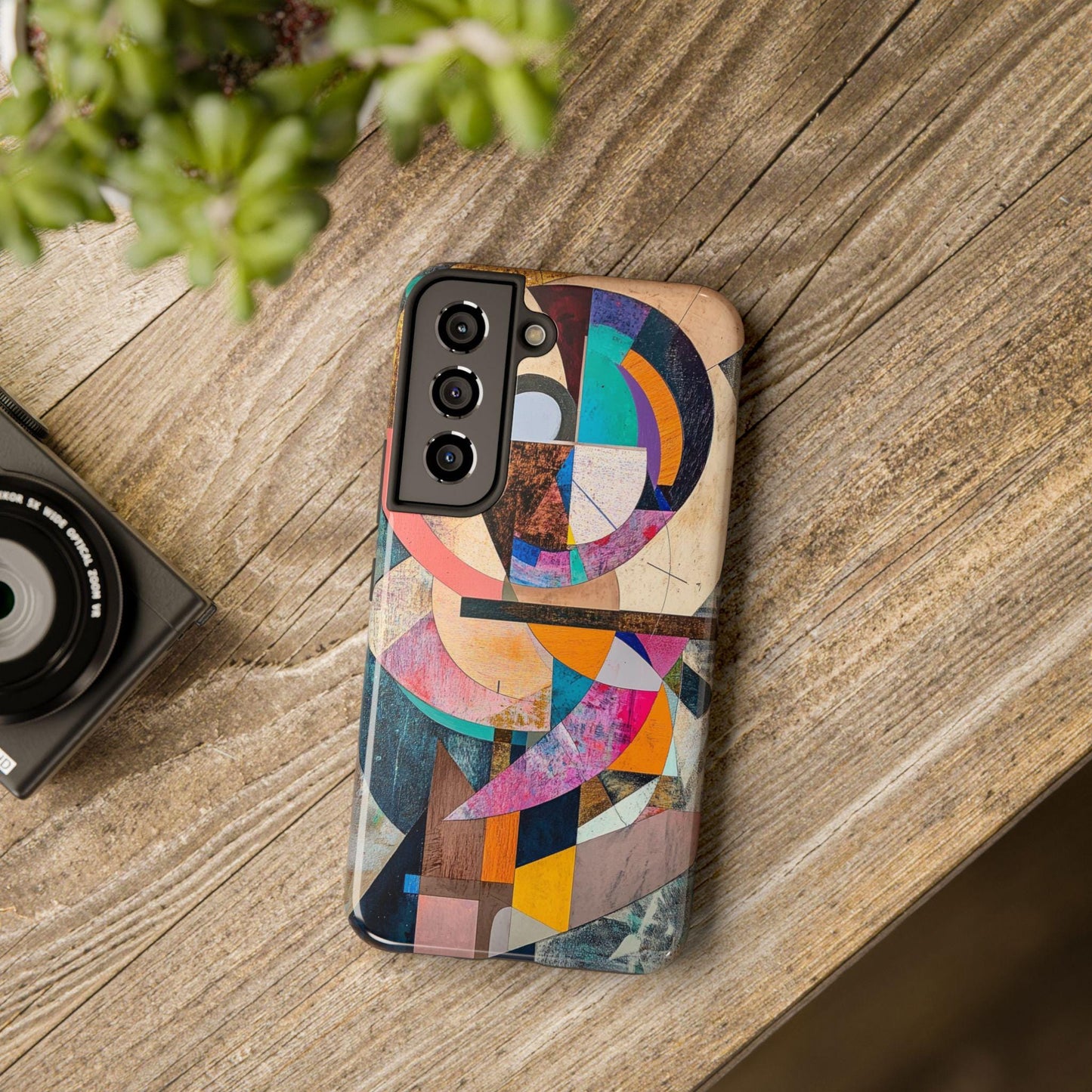 Abstract Art Tough Phone Case - Kybalion Inspired, iPhone, Samsung Galaxy, Protective Cover, Spiritual Design Phone Case