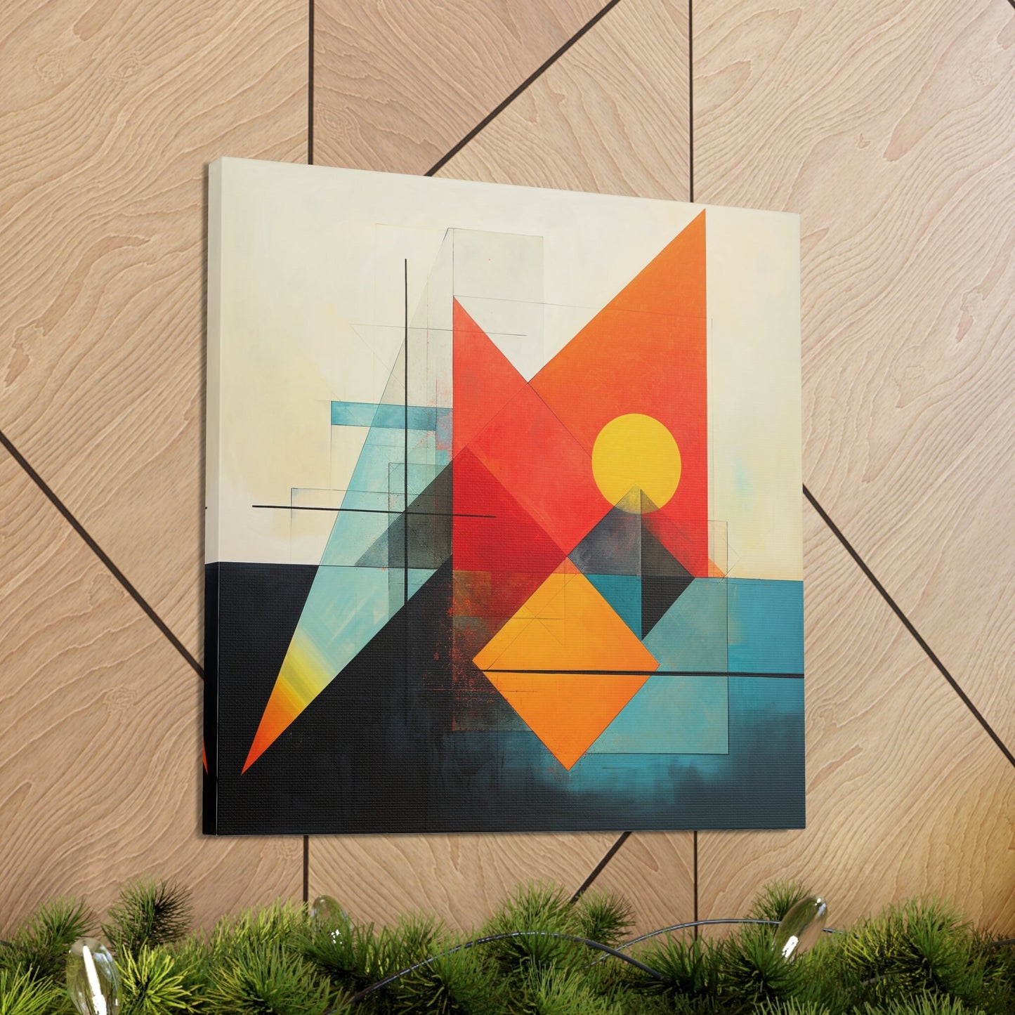 Unique Wall Art for your Home, Apartment or Dorm Room. Abstract Art, Modern Geometric Wall Art, Contemporary Home Decor.