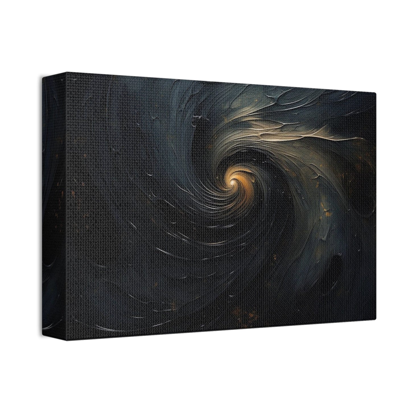 Unique wall art for college apartments or new homes | Abstract art showing the flow of darkness generating light | Ai Wall Art