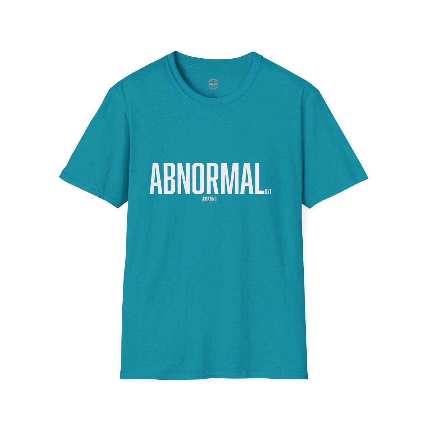 Funny "Abnormal" to "Abnormally Amazing" T-Shirt, Humorous Tee Shirt, Unique Graphic Top, Cool Novelty Apparel, Sarcastic