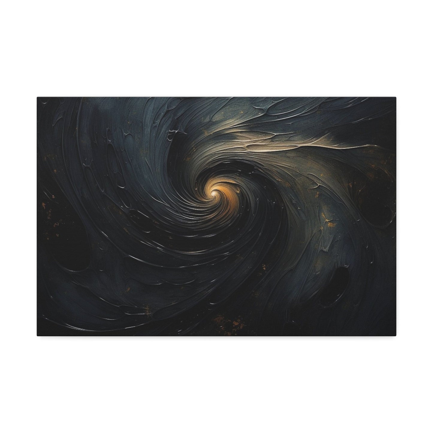 Unique wall art for college apartments or new homes | Abstract art showing the flow of darkness generating light | Ai Wall Art