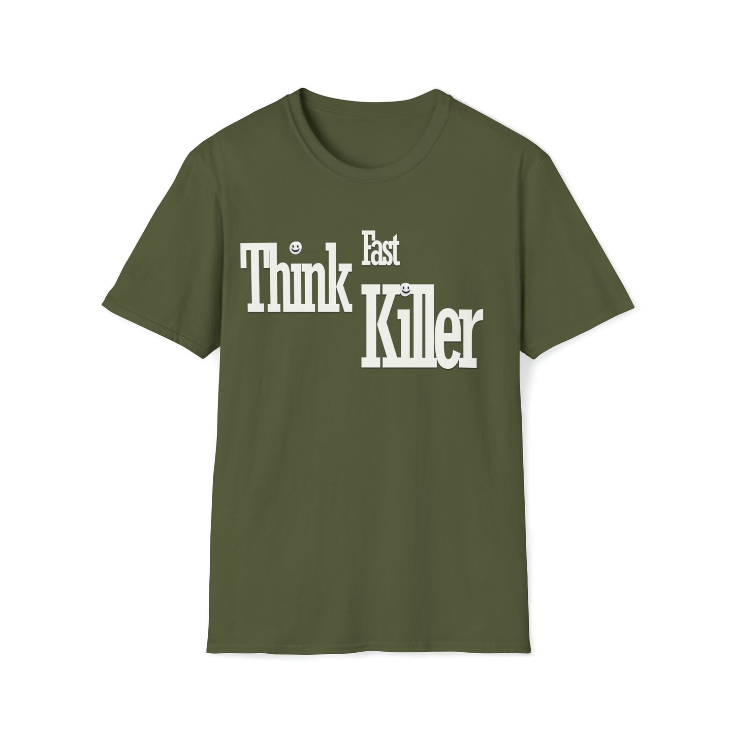 Think Fast Killer t-shirt; If you know the band you know the band