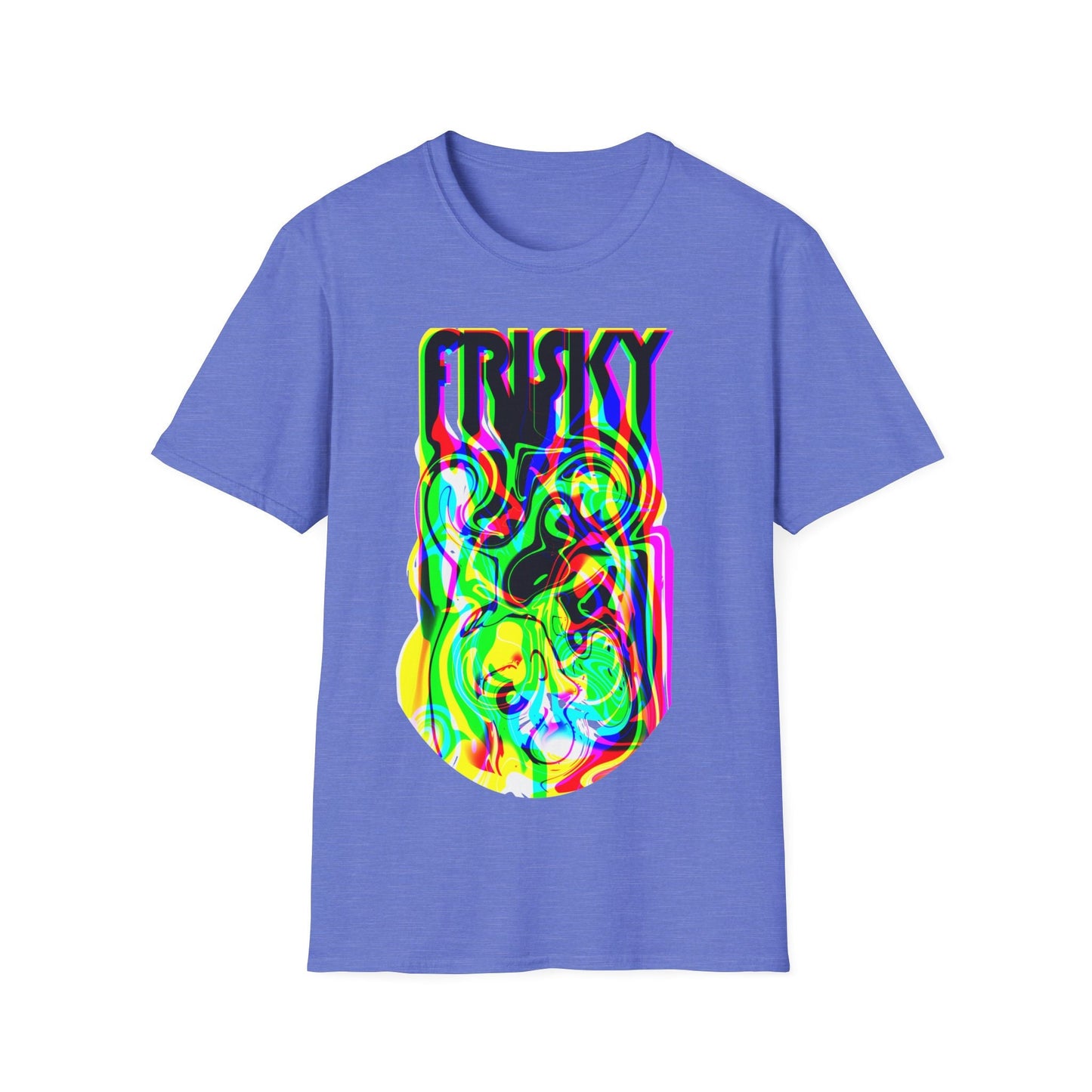 Most amazing t-shirt ever. Tee made for FRISKY people who don't care about normal thinking or bland group fashion sense.Stand out in a crowd
