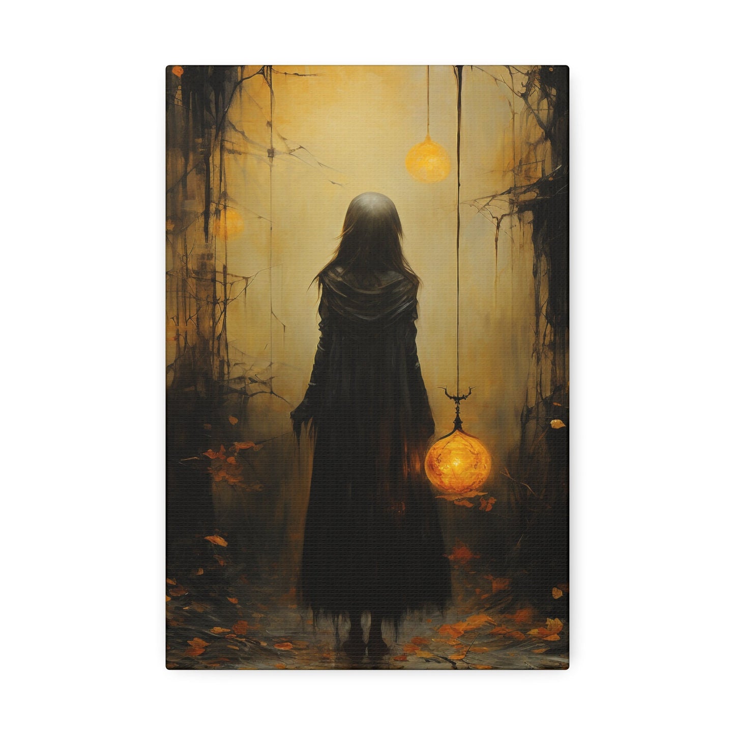 Unique Wall Art for your Home, Apartment, Dorm Room. Surreal Art of a Girl in the Dark Woods | no.1. Imperfect and Beautiful.