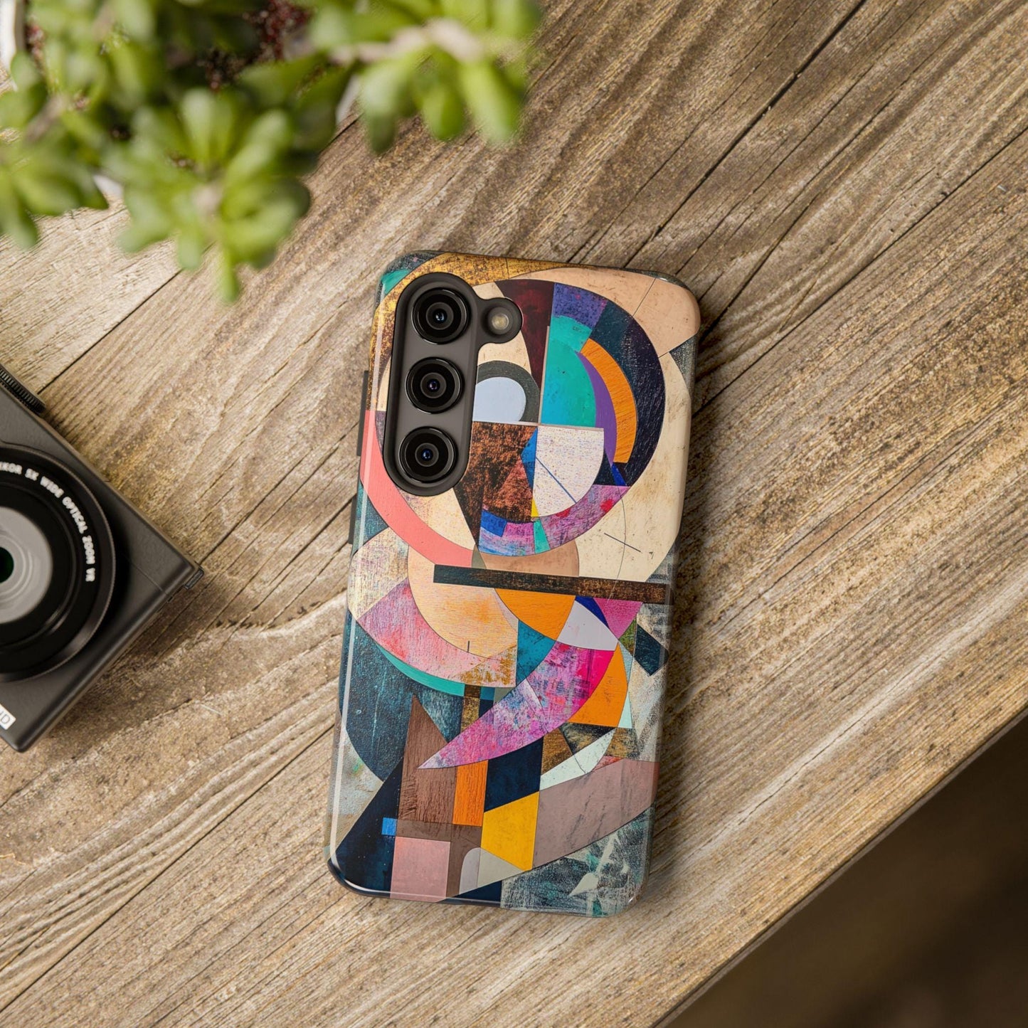 Abstract Art Tough Phone Case - Kybalion Inspired, iPhone, Samsung Galaxy, Protective Cover, Spiritual Design Phone Case
