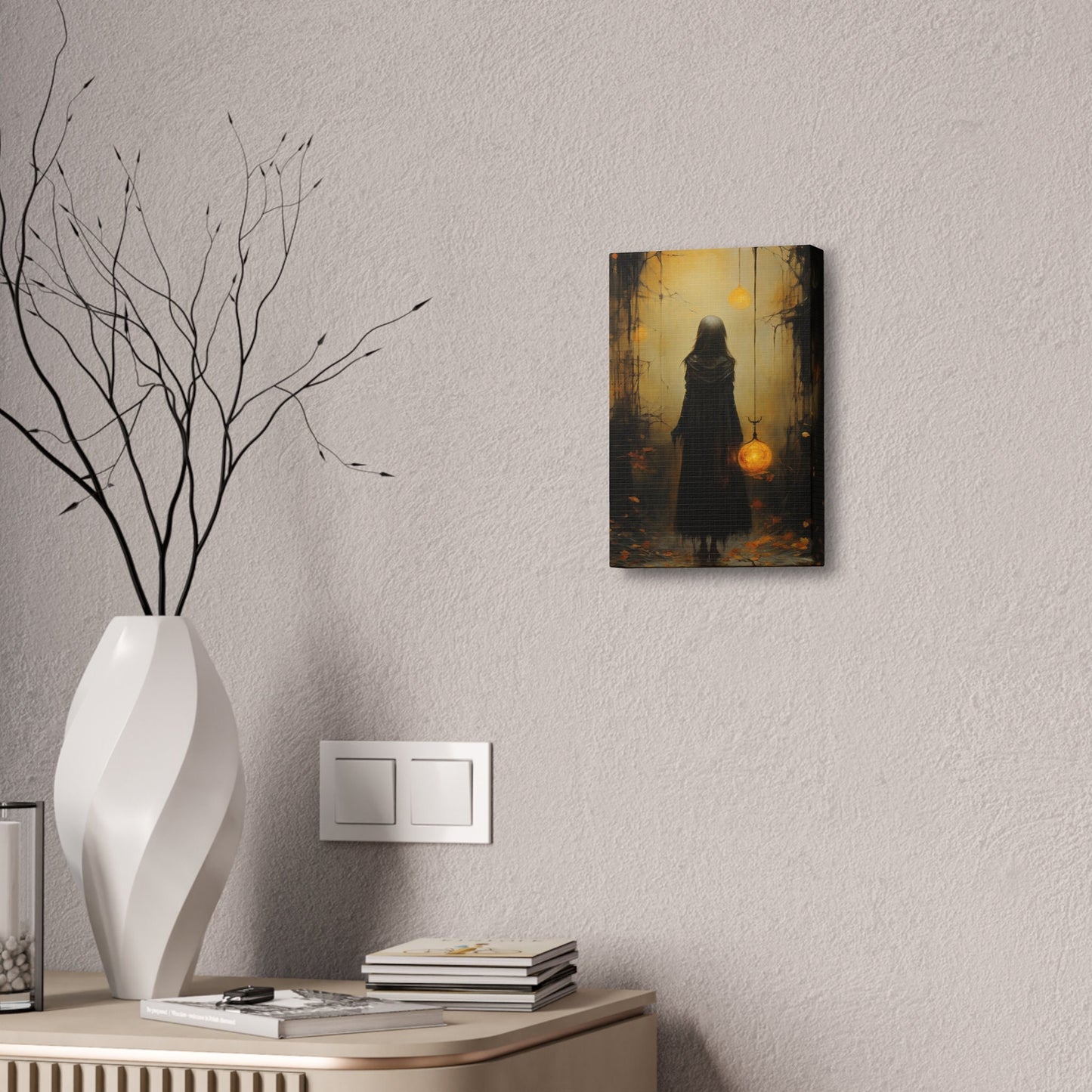 Unique Wall Art for your Home, Apartment, Dorm Room. Surreal Art of a Girl in the Dark Woods | no.1. Imperfect and Beautiful.