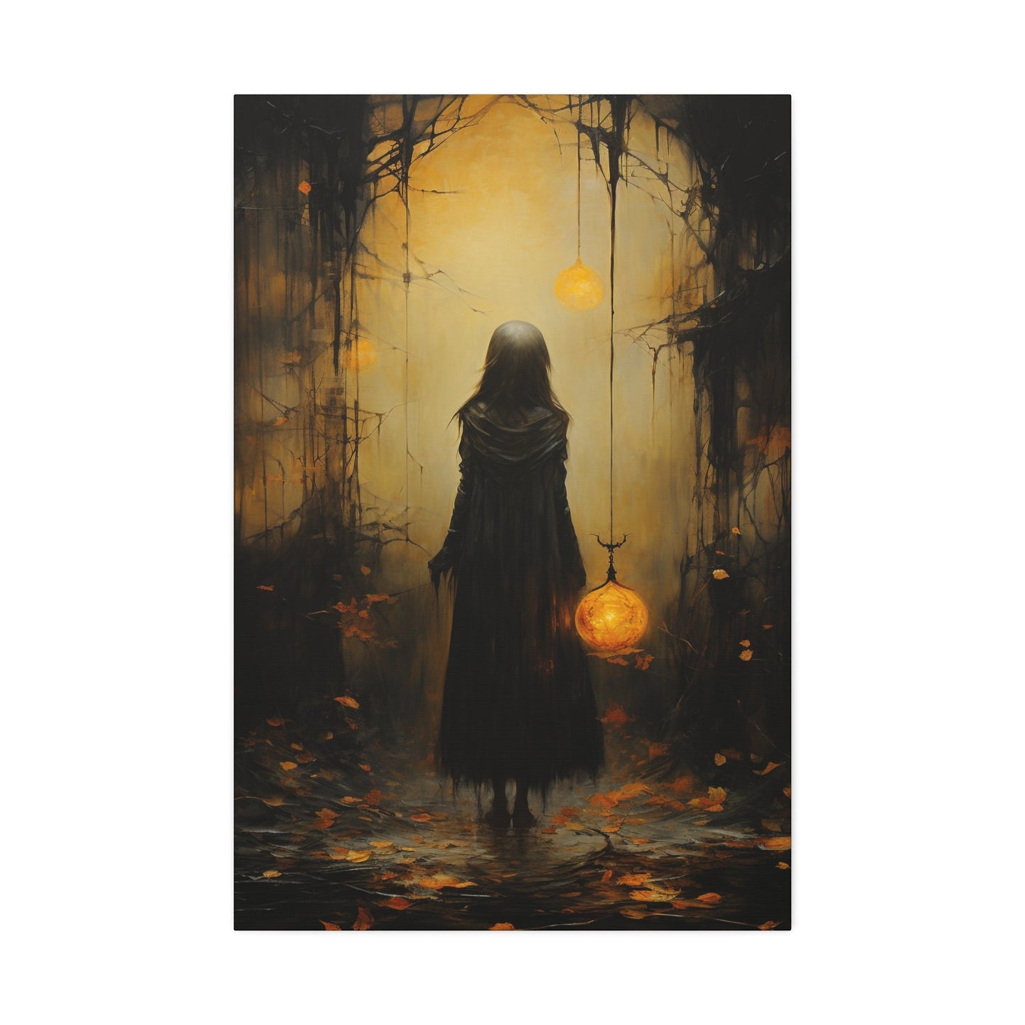 Unique Wall Art for your Home, Apartment, Dorm Room. Surreal Art of a Girl in the Dark Woods | no.1. Imperfect and Beautiful.