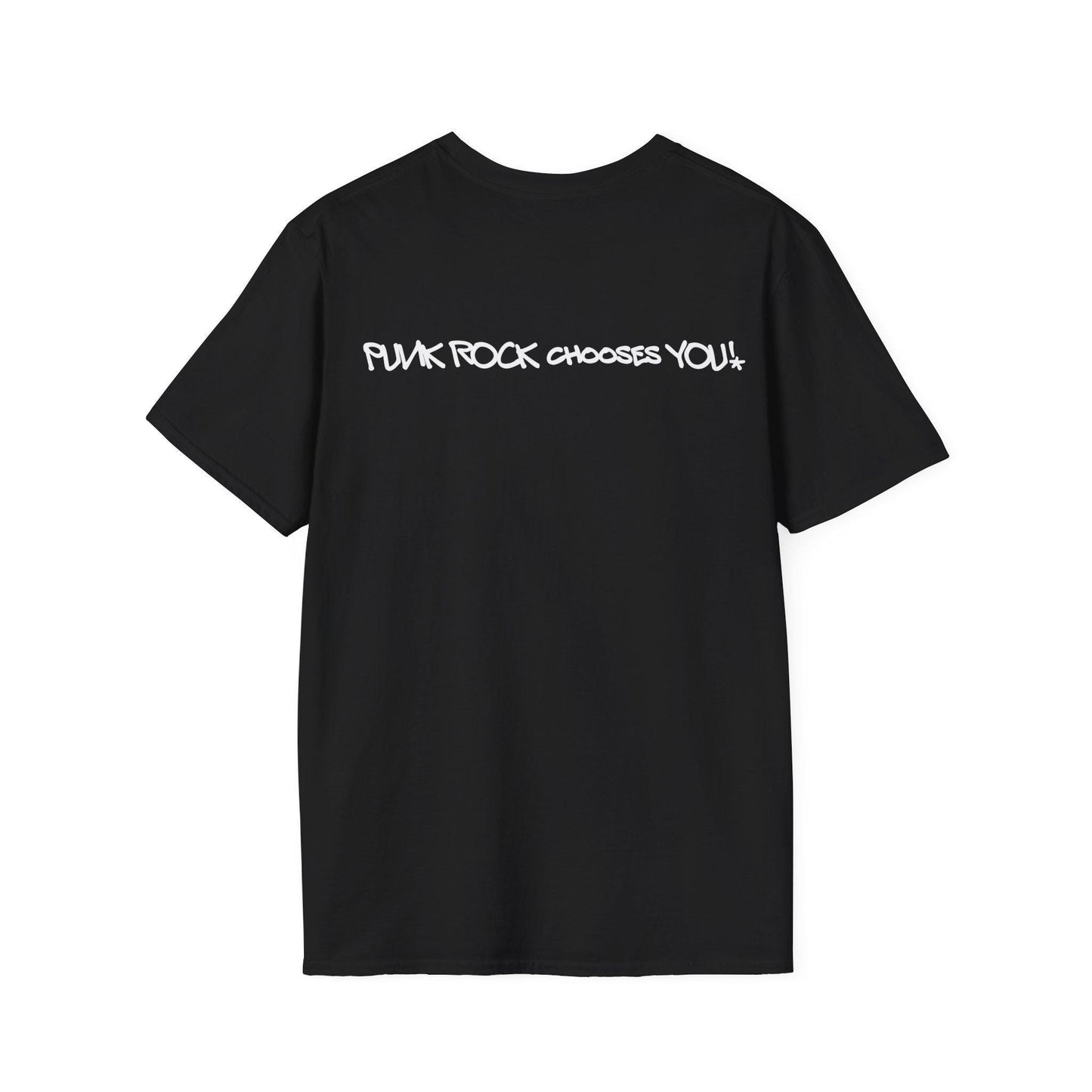 Punk Rock Quote T-Shirt, Music Lover Gift, Graphic Tee, Alternative Clothing, Gift, "you don't choose punk rock, punk rock chooses you!"