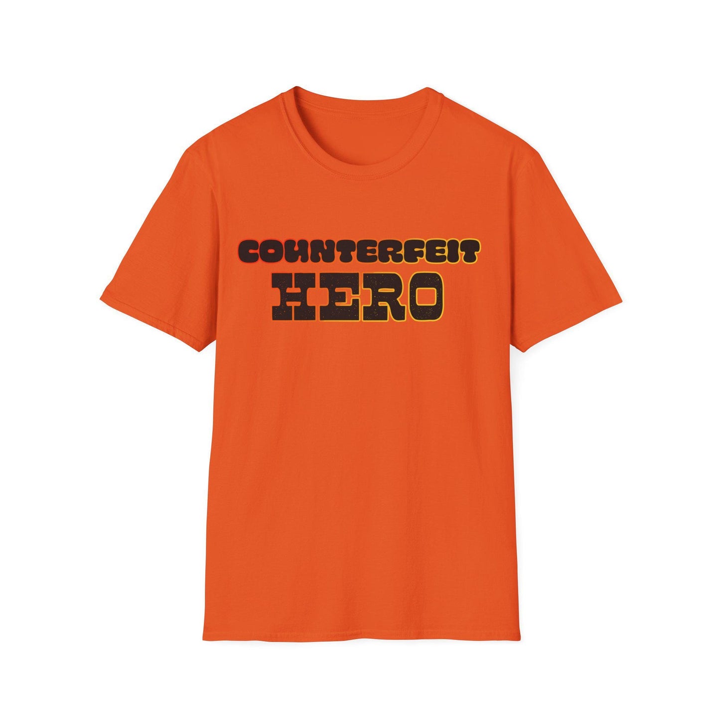 Counterfeit Hero Unisex T-Shirt, Graphic Tee, Softstyle Shirt, humble humility, Top, Men's Women's Clothing