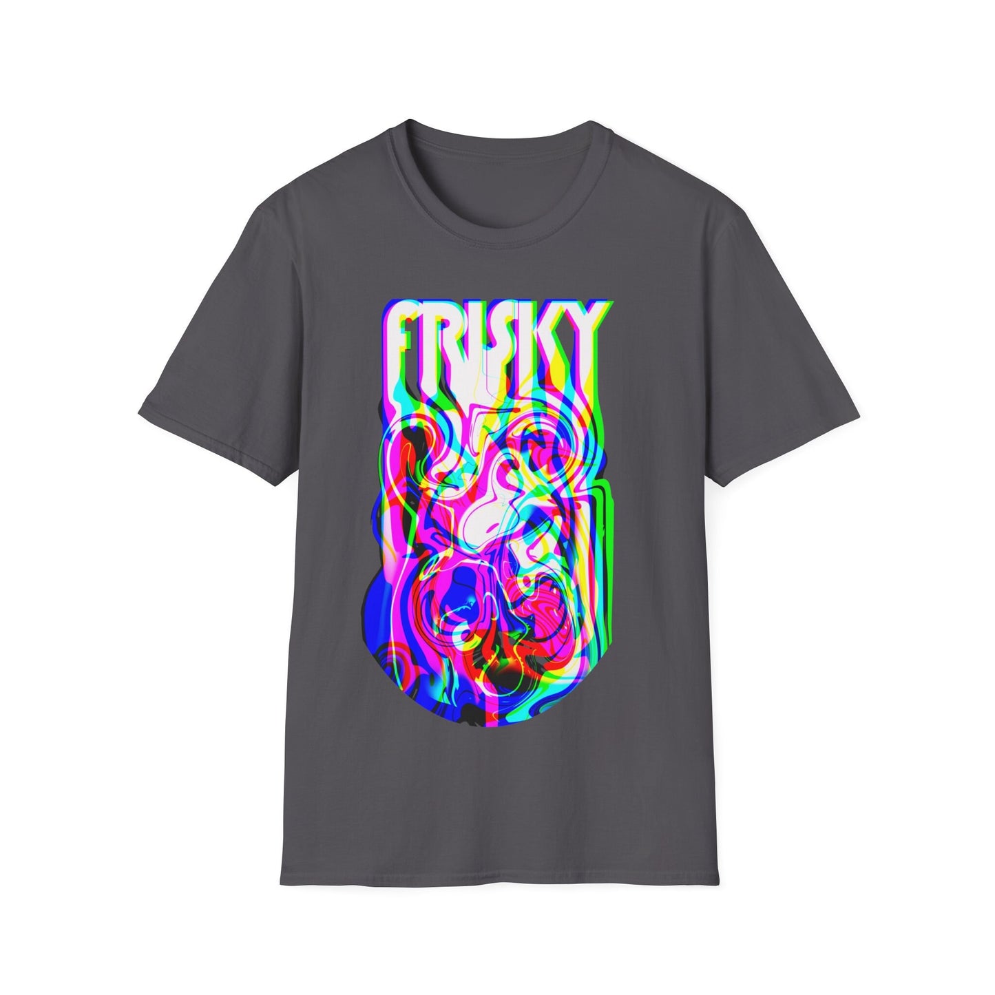 Most amazing t-shirt ever. Tee made for FRISKY people who don't care about normal thinking or bland group fashion sense.Stand out in a crowd