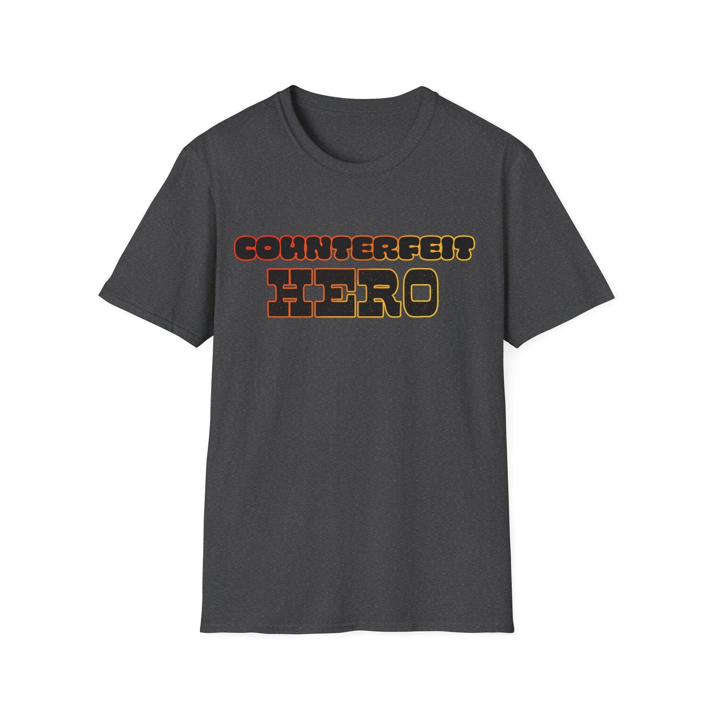 Counterfeit Hero Unisex T-Shirt, Graphic Tee, Softstyle Shirt, humble humility, Top, Men's Women's Clothing