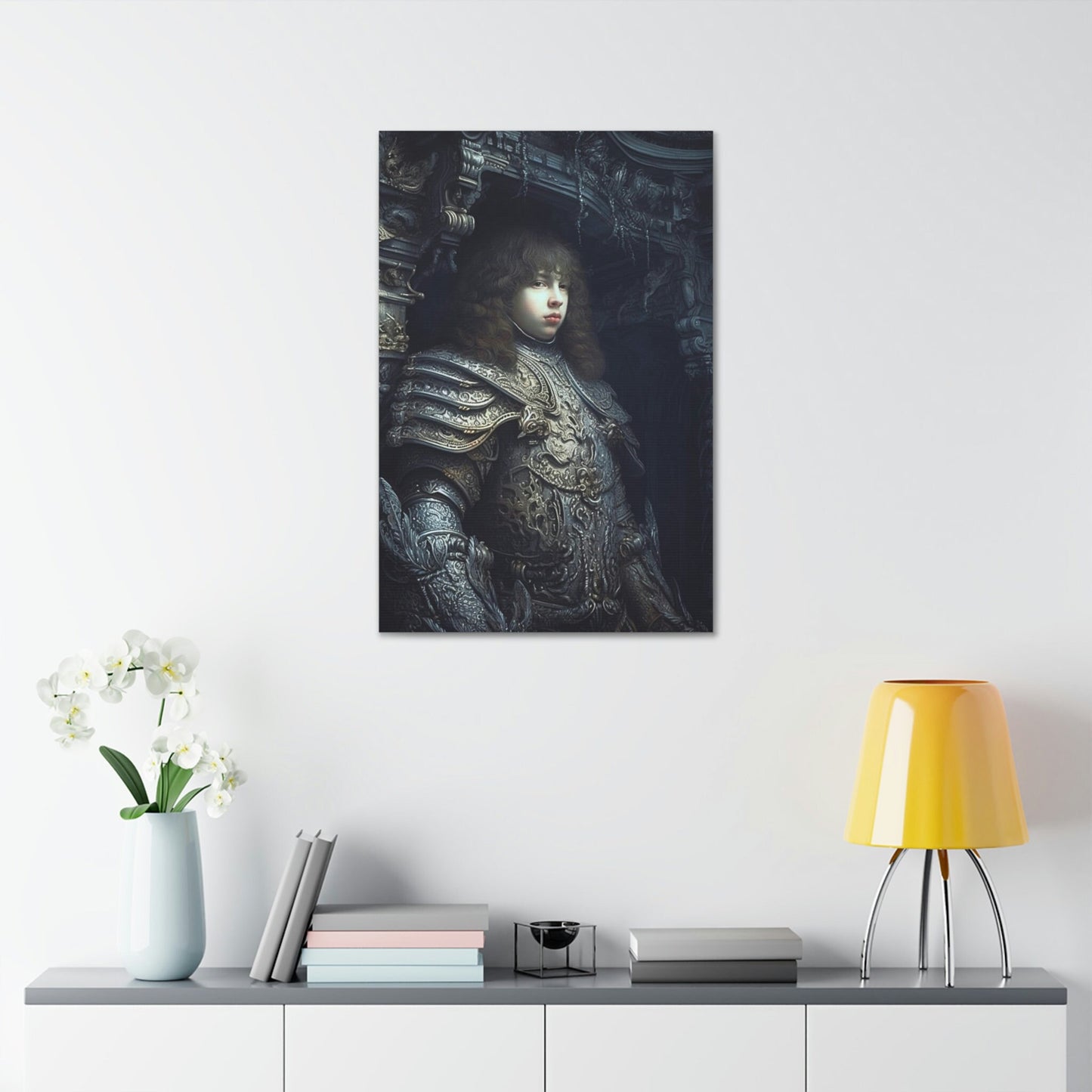 Spooky Version of Sustermans, Portrait of Prince Waldemar Christian of Denmar.  Ai art mixing styles with Giger & other creepy artists.